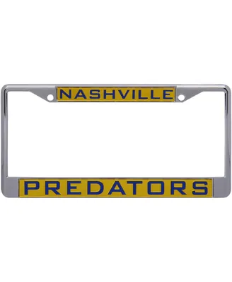 Wincraft Nashville Predators Laser Inlaid Metal License Plate Frame