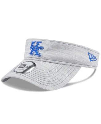 Men's New Era Gray Kentucky Wildcats Logo Adjustable Visor