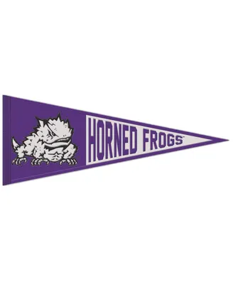 Wincraft Tcu Horned Frogs 13" x 32" Wool Primary Logo Pennant