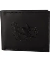 Men's Black San Jose Sharks Hybrid Bi-Fold Wallet