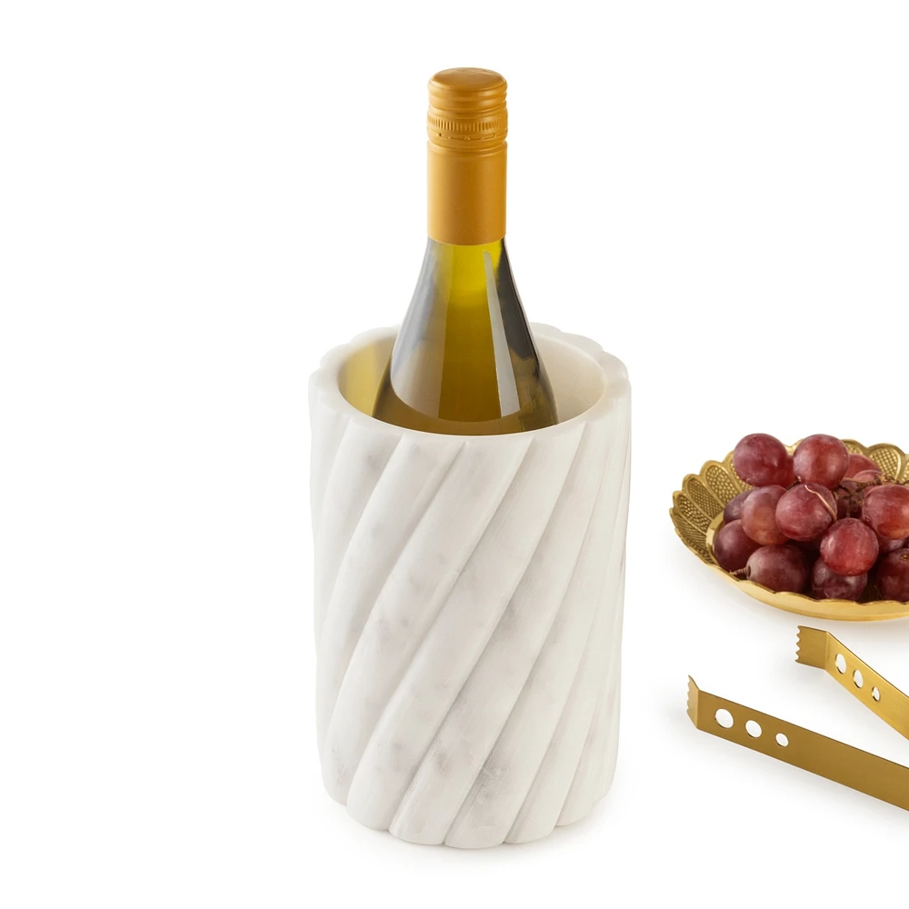 Gauri Kohli Taraz Brown Onyx Wine Cooler