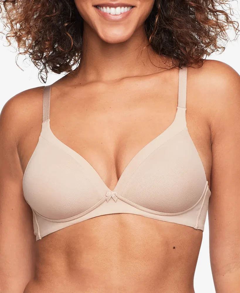 Warners Invisible Bliss Cotton Comfort Wireless Lift T-shirt Bra RN0141A