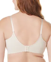 Warners Easy Does It Dig-Free Comfort Band with Seamless Stretch Wireless Lightly Lined Convertible Bra RM0911A