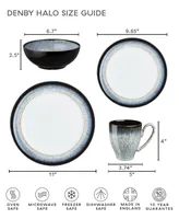 Denby Halo 16 Pc. Dinnerware Set, Service for 4