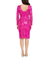 Dress the Population Women's Natalie Sequined Bodycon