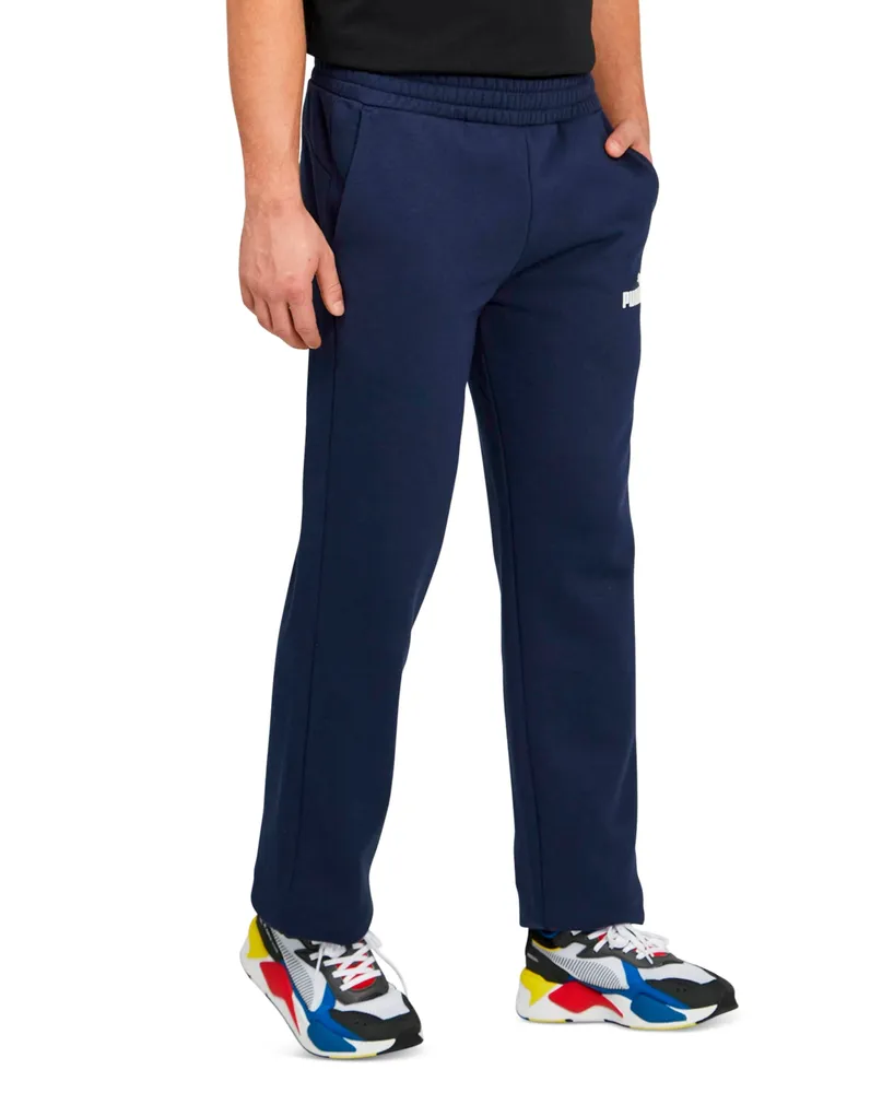 Puma Men's Slim-Fit Logo-Print Fleece Sweatpants
