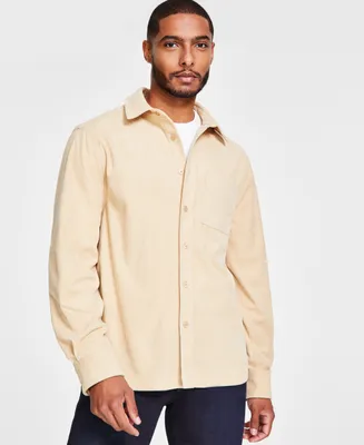 And Now This Men's Oversized-Fit Corduroy Shirt Jacket, Created for Macy's