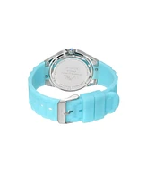 Porsamo Bleu Women's Guilia Stainless Steel and Silicone Strap Watch 1122CGUS