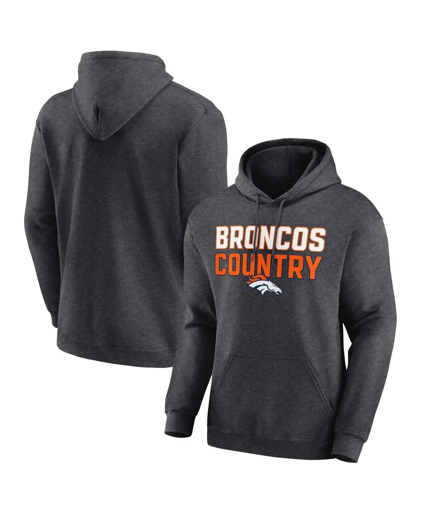 Fanatics Broncos Victory Earned Pullover Hoodie - Men's