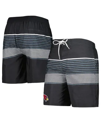 Men's G-iii Sports by Carl Banks Black Arizona Cardinals Coastline Volley Swim Shorts