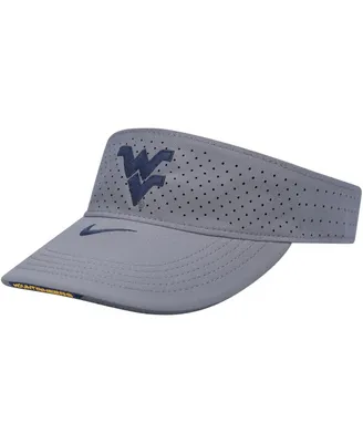 Men's Nike Gray West Virginia Mountaineers 2021 Sideline Performance Visor