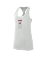 Women's Nike Gray Alabama Crimson Tide Game Time Tank Top