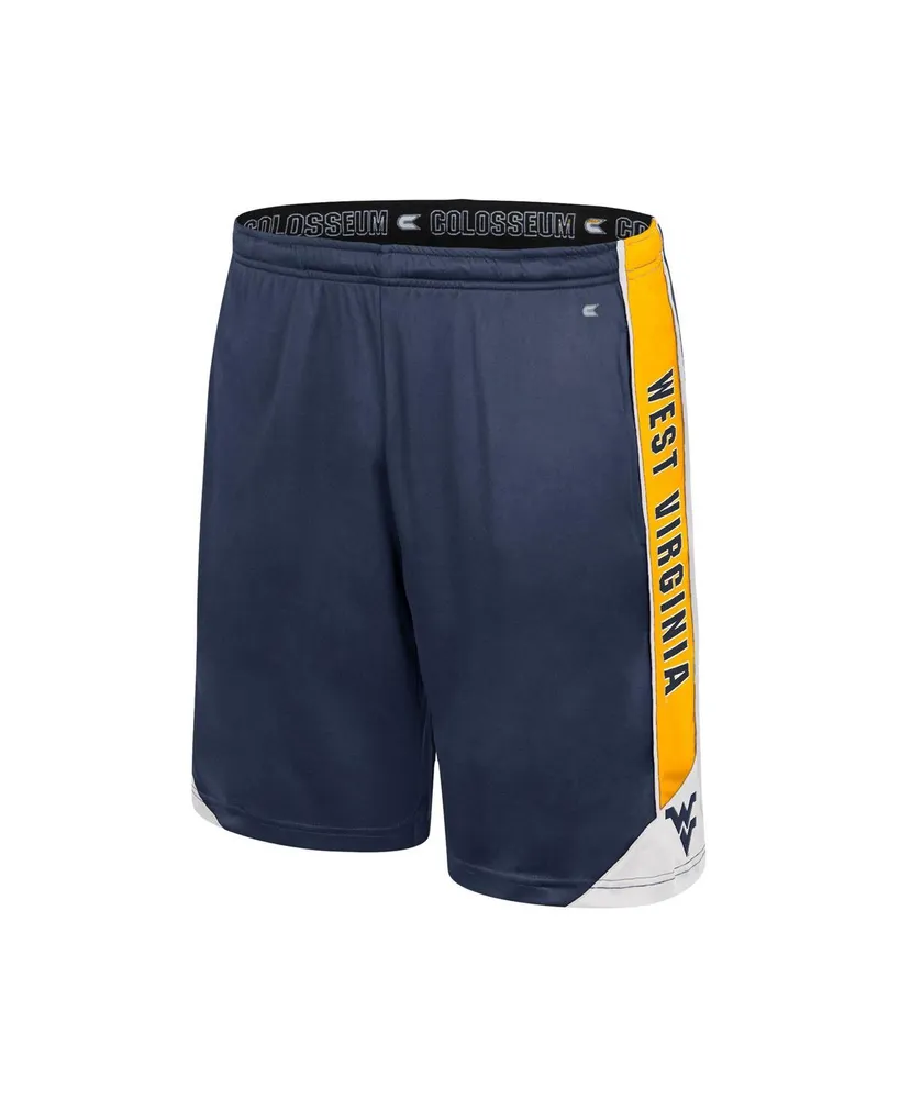 Men's Colosseum Navy West Virginia Mountaineers Haller Shorts