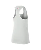 Women's Nike Gray Alabama Crimson Tide Game Time Tank Top