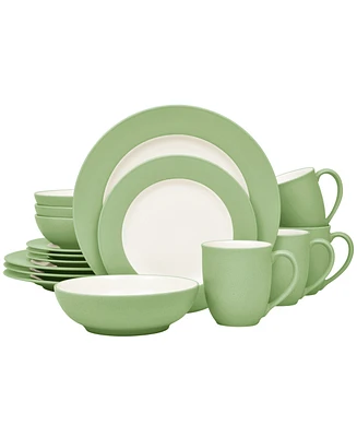 Noritake Colorwave Rim 16-Pc. Dinnerware Set