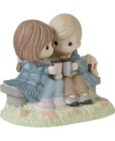 Precious Moments I'M Wrapped in Your Love Bisque Porcelain Figurine