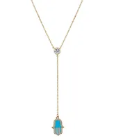 Unwritten Cubic Zirconia Hamsa Necklace