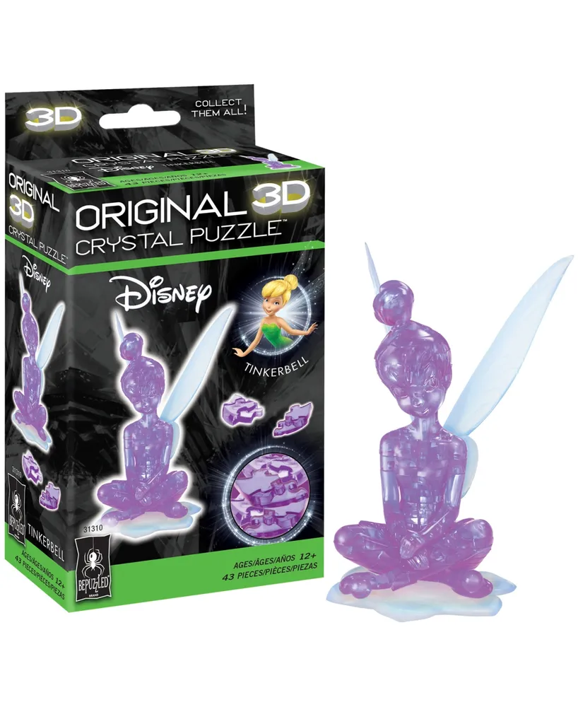 Bepuzzled 3D Crystal Puzzle Disney Tinker Bell, 43 Pieces