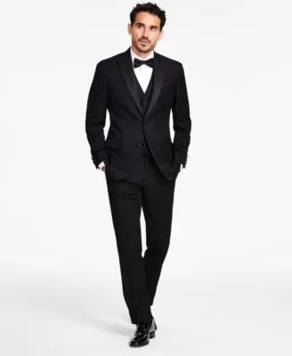 Alfani Mens Slim Fit Tuxedo Suit Separates Created For Macys
