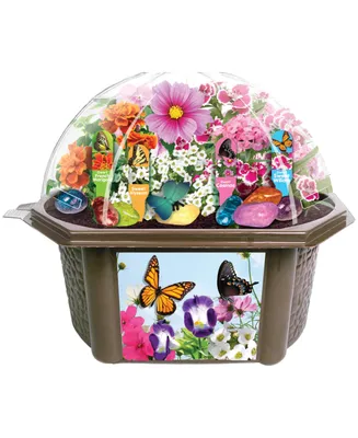 Toys By Nature Biosphere Terrarium Bountiful Butterfly Garden Plant Kit