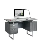 Simplie Fun Modern Office Desk With Storage