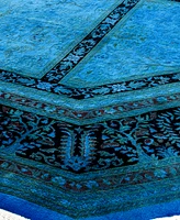 Adorn Hand Woven Rugs Fine Vibrance M1552 10'1" x 10'1" Octagon Area Rug