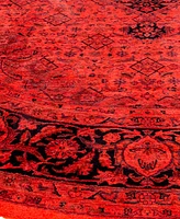 Adorn Hand Woven Rugs Fine Vibrance M1258 6'8" x 6'8" Round Area Rug