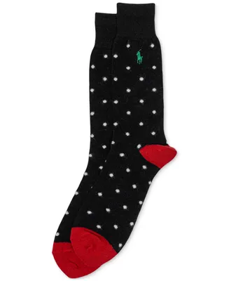 Polo Ralph Lauren Men's Printed Dot Socks