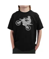 Big Boy's Word Art T-shirt - Freestyle Motocross Fmx