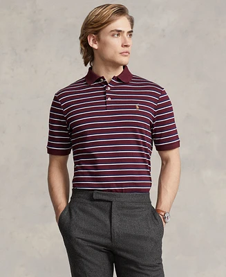 Polo Ralph Lauren Men's Custom Slim Fit Striped Soft Cotton Polo Shirt