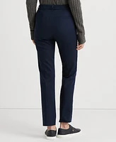 Lauren Ralph Double-Faced Stretch Cotton Pant, Regular & Petites