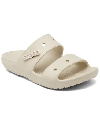 Crocs Men's and Women's Classic Two-Strap Slide Sandals from Finish Line