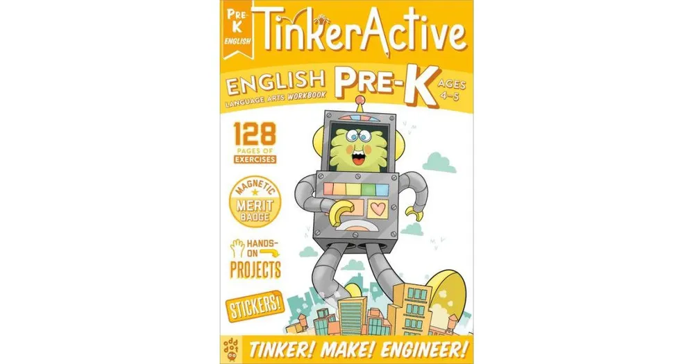 TinkerActive Workbooks: Pre-k English Language Arts by Megan Hewes Butler
