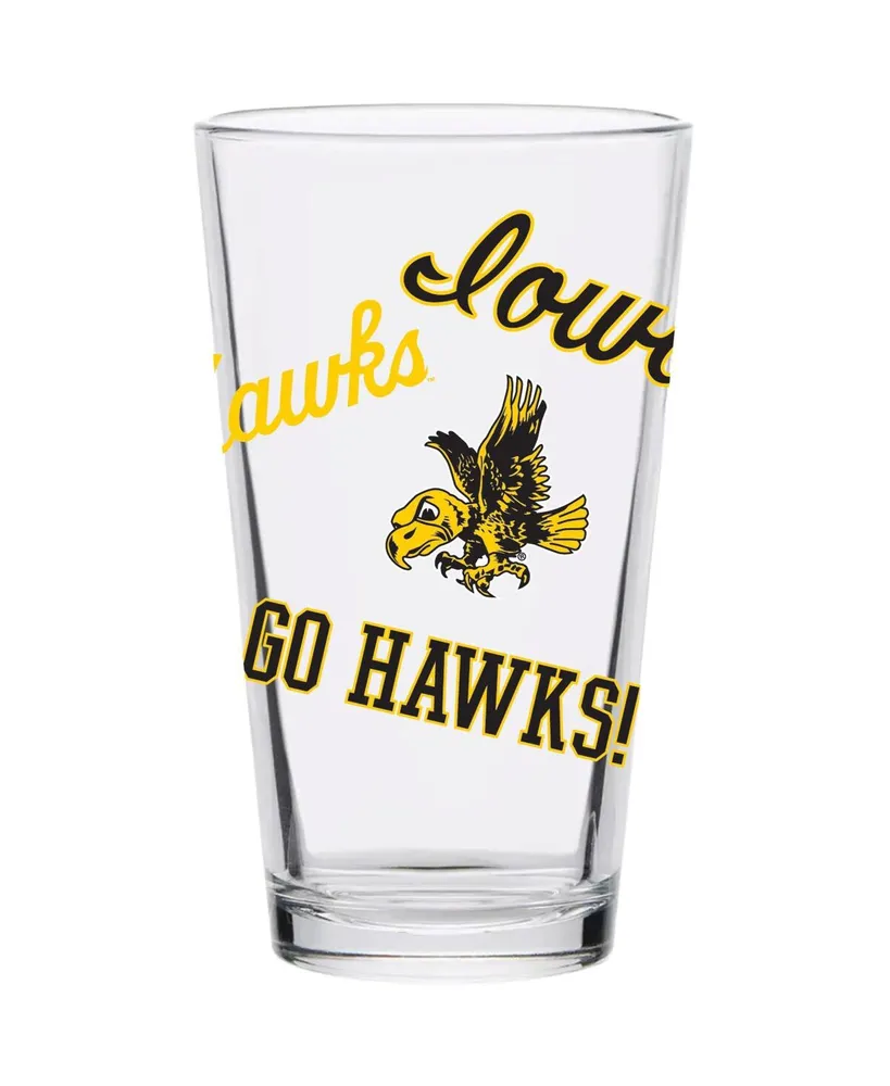 Iowa Hawkeyes 16 Oz Medley Vintage-Inspired Pint Glass