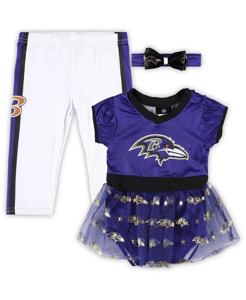 Women's Purple Baltimore Ravens Game Day Costume Set