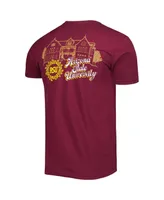 Men's Maroon Arizona State Sun Devils Vault Premium T-shirt