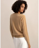 Lilysilk Women's Cashmere Super Soft Crewneck Sweater