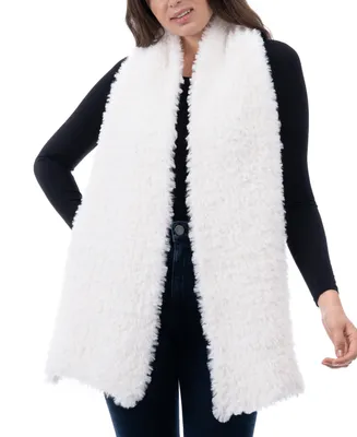 I.n.c. International Concepts Women's Faux-Fur Scarf, Created for Macy's