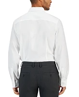 Bar Iii Men's Slim-Fit Diamond Dobby Dress Shirt, Created for Macy's