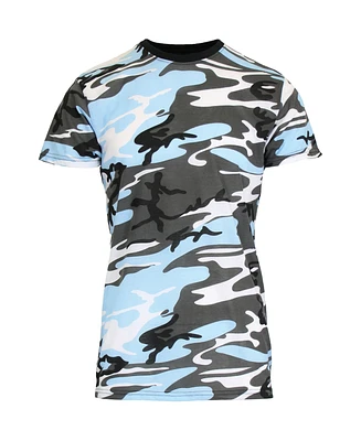 Galaxy By Harvic Men's Camo Printed Short Sleeve Crew Neck T-shirt