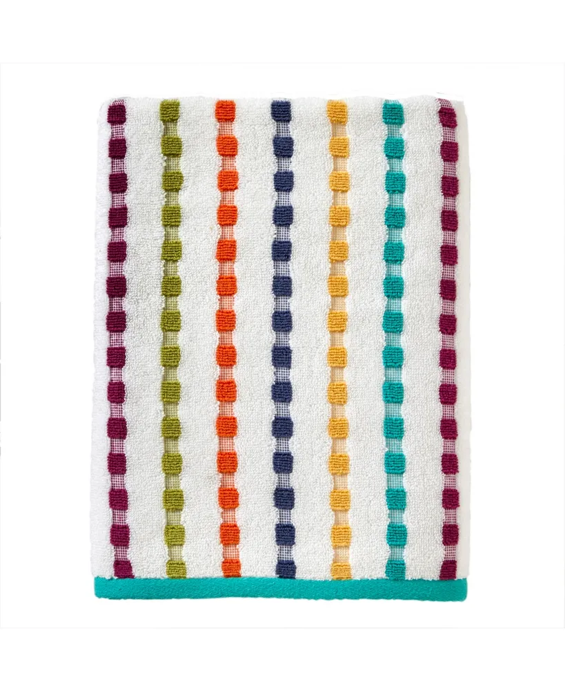 Skl Home Good Vibes Cotton Bath Towel, 50" x 27"