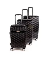 Kathy Ireland Yasmine 3-Piece Hardside Luggage Set