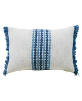 Vibhsa Linden Street Handloom Woven Decorative Pillow, 14'' x 20''