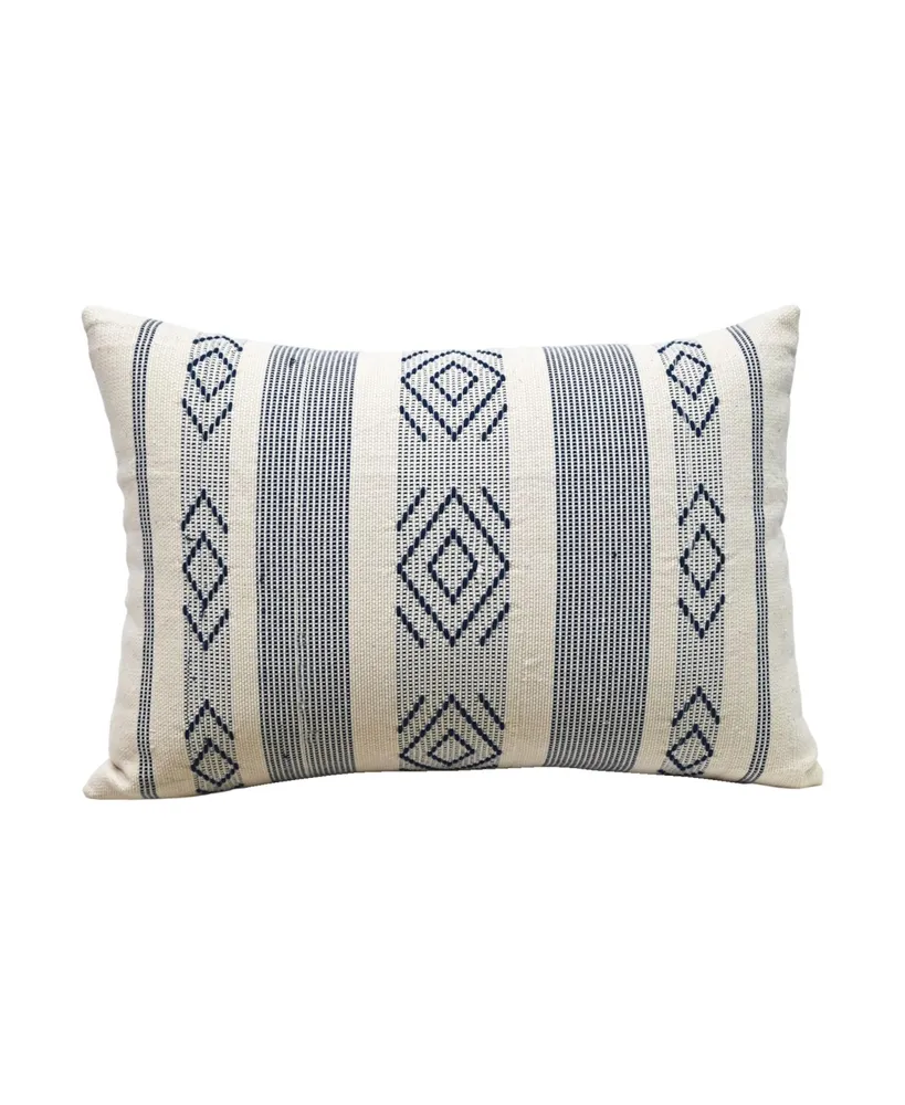 Vibhsa Linden Street Jacquard Woven Decorative Pillow, 14'' x 20''