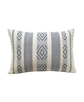 Vibhsa Linden Street Jacquard Woven Decorative Pillow, 14'' x 20''