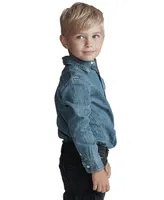 Polo Ralph Lauren Toddler and Little Boys Cotton Chambray Shirt