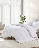 Royal Luxe All Season Warmth White Goose Feather and Down Fiber Comforter, King, Exclusively at Macy's