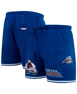 Men's Pro Standard Blue Colorado Avalanche Classic Mesh Shorts