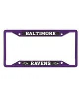 Wincraft Baltimore Ravens Chrome Color License Plate Frame