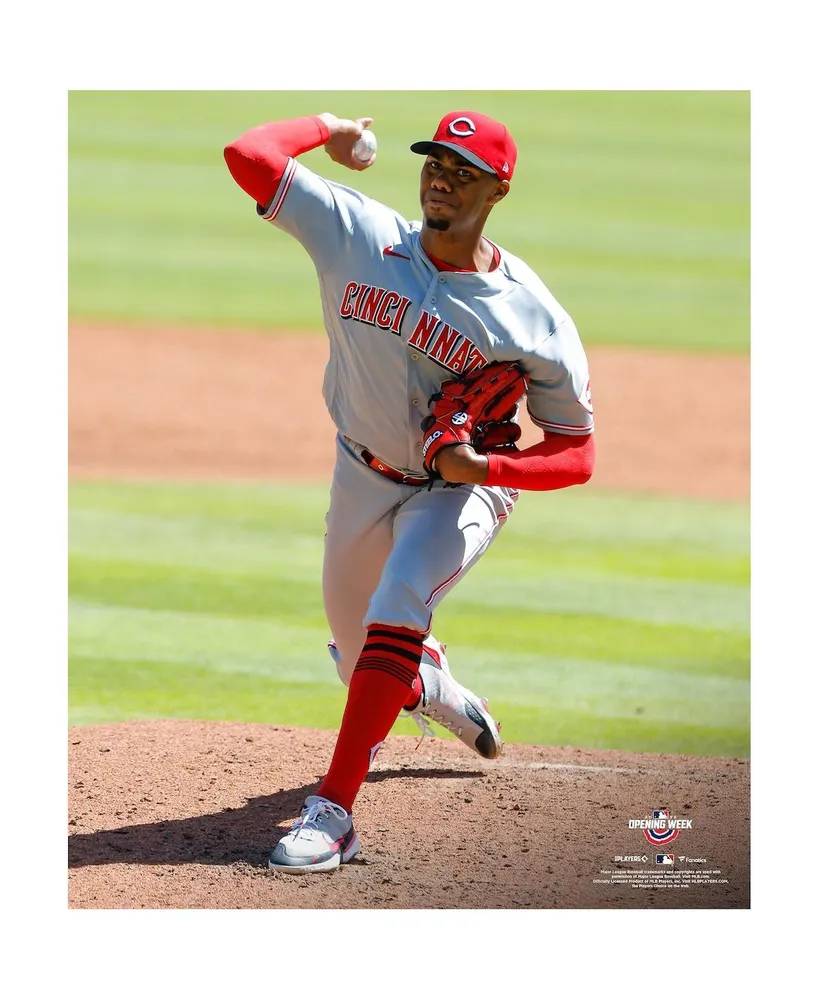 Hunter Greene Cincinnati Reds Unsigned Mlb Debut 11" x 14" Photograph